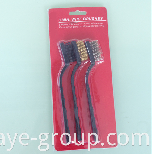 7inch 3pcs wire brush